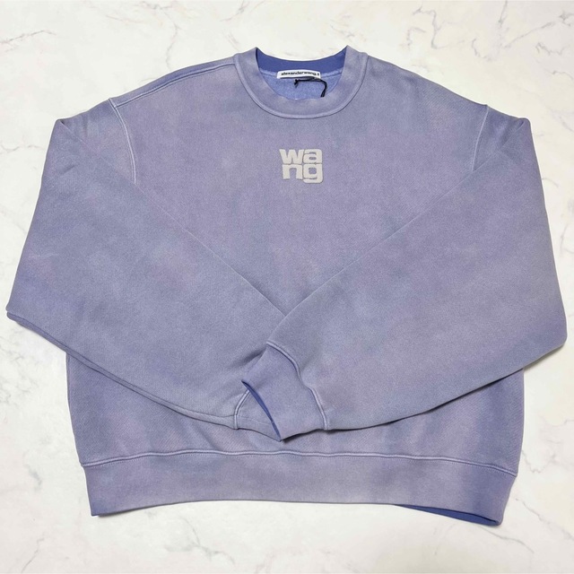 新品☆alexanderwang アレキサンダーワン パフロゴ スエット M 【日本