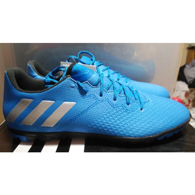 adidas(アディダス)のアディダス　ＭＥＳＳＩ１６．３ＴＦ　サイズ：26.5cm　未着用・購入時箱付き スポーツ/アウトドアのサッカー/フットサル(シューズ)の商品写真