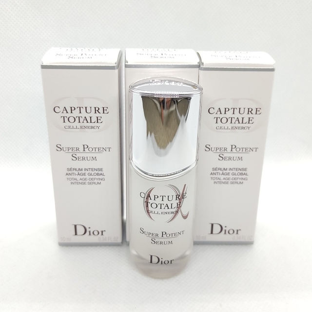 Dior(ディオール)のカプチュール トータル セル engy スーパー セラム　10ml✕３本 コスメ/美容のスキンケア/基礎化粧品(美容液)の商品写真