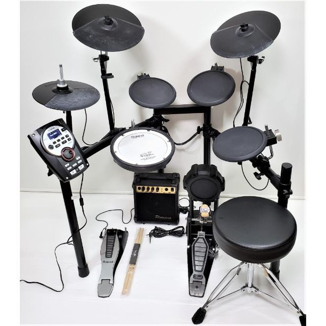 ☆Roland ローランド TD-11K ☆ 付属品多数! アンプ 椅子 他