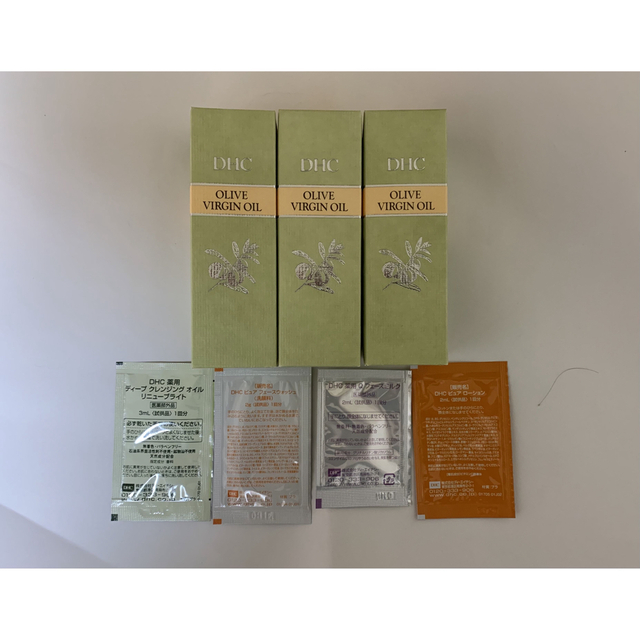 DHC オリーブバージンオイル 30ml 3本 - オイル/美容液