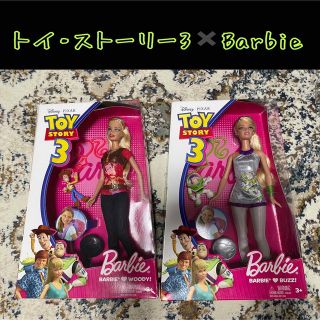 トイ・ストーリー3 × Barbie 2個セット(キャラクターグッズ)