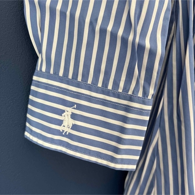 POLO RALPH LAUREN(ポロラルフローレン)のポロ　ラルフローレン　シャツ　ワンピース レディースのワンピース(ひざ丈ワンピース)の商品写真