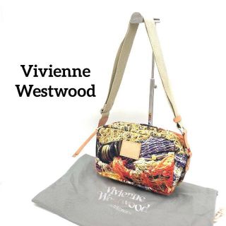 ヴィヴィアンウエストウッド(Vivienne Westwood)の『Vivienne Westwood』ヴィヴィアンウエスト キャンバス総柄バッグ(ショルダーバッグ)