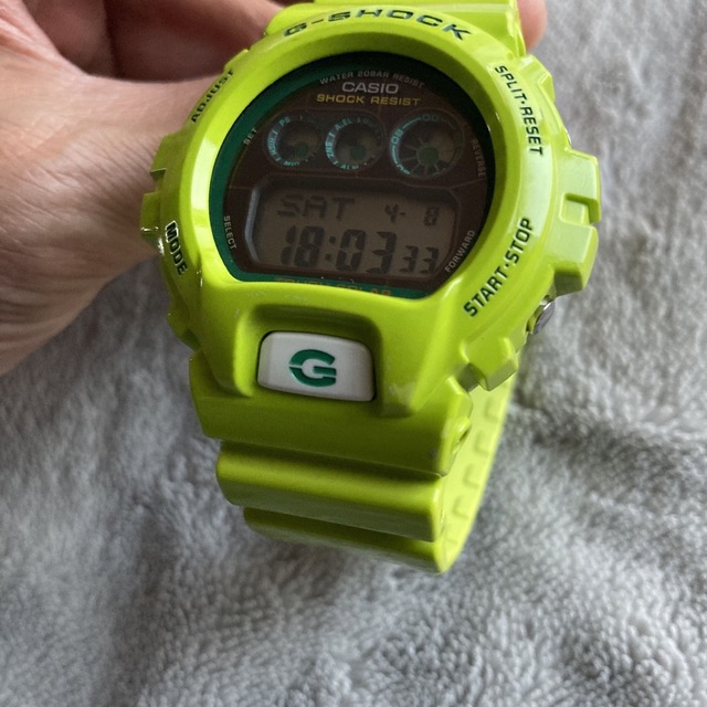 超希少 G-SHOCK グリーンカラーズ G-6900GR-3JF 雨蛙-