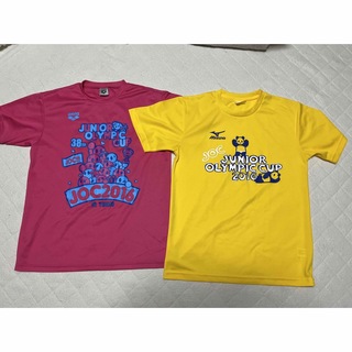ミズノ(MIZUNO)のアリーナ　ミズノ　JOC ジュニアオリンピックカップ　水泳記念Tシャツ　S(記念品/関連グッズ)
