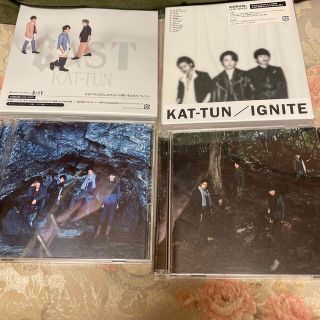 カトゥーン(KAT-TUN)のIGNITE、CAST、楔-kusabi- KATーTUN 初回盤 アルバム(ポップス/ロック(邦楽))