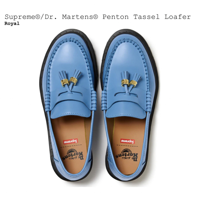 US8 Supreme Dr. Martens Penton Tassel