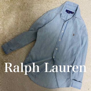 ポロラルフローレン(POLO RALPH LAUREN)のRalph Lauren  chambray shirts M位INDIGO染め(シャツ)