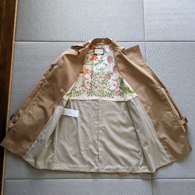 GUCCI - 新品タグ付き GUCCI イタリア製 トレンチコート 未使用 GUCCI - 新品タグ付き GUCCI イタリア製 トレンチコート 未使用