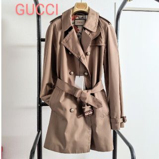 グッチ トレンチコート(レディース)の通販 43点 | Gucciのレディースを