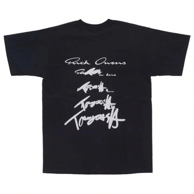Rick Owens x Tommy Cashコラボ半袖Tシャツ　最安値