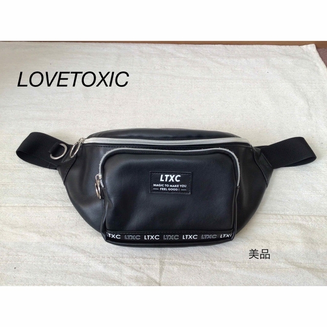 lovetoxic(ラブトキシック)のLOVETOXIC ラブトキ　ウエストポーチ キッズ/ベビー/マタニティのこども用バッグ(ポシェット)の商品写真