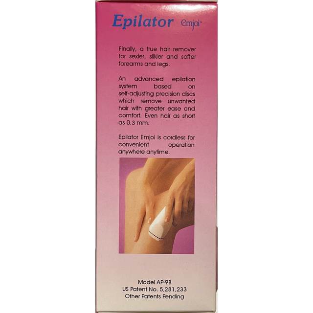 YA-MAN(ヤーマン)のヤーマン Epilator emjoi AP-9B 脱毛器　新品未使用 スマホ/家電/カメラの美容/健康(レディースシェーバー)の商品写真