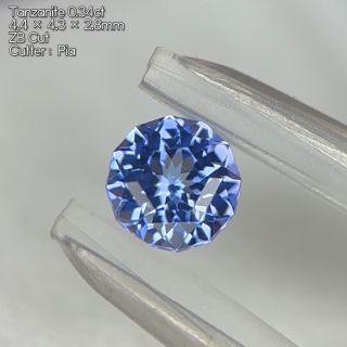 4/16昼まで❗️アジサイカラータンザナイト0.34ct ZBカット💎×6(その他)