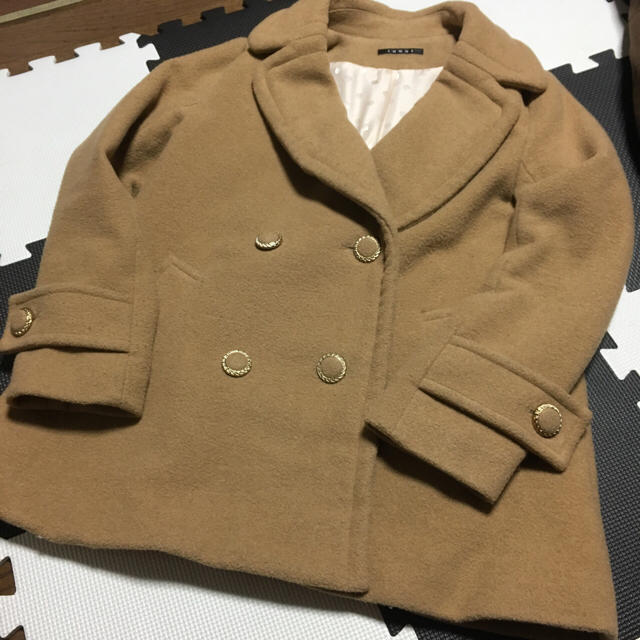 INGNI(イング)のイング コート キャメル レディースのジャケット/アウター(ロングコート)の商品写真