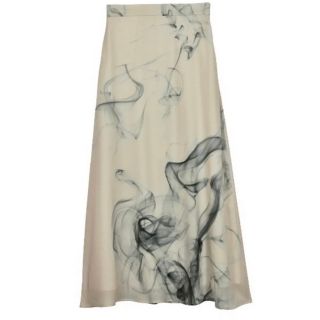 アメリヴィンテージ(Ameri VINTAGE)の新品タグ付き　Ameri  CURL OF SMOKE FLARE SKIRT(ロングスカート)