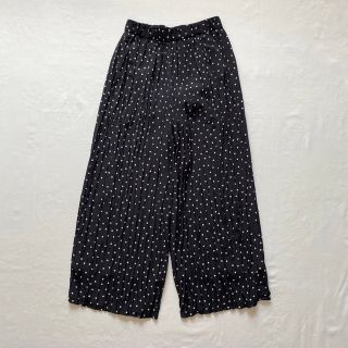 モリスアンドサンズ(MORRIS & SONS)のMORRIS&SONS ドットワイドパンツ(カジュアルパンツ)