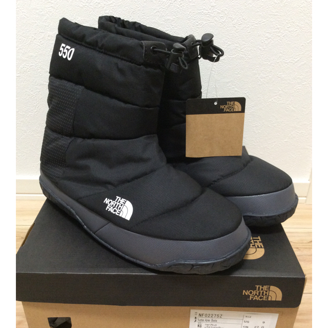 タグ付き ノースフェイス Nuptse Apres Bootie 550 ヌプシ