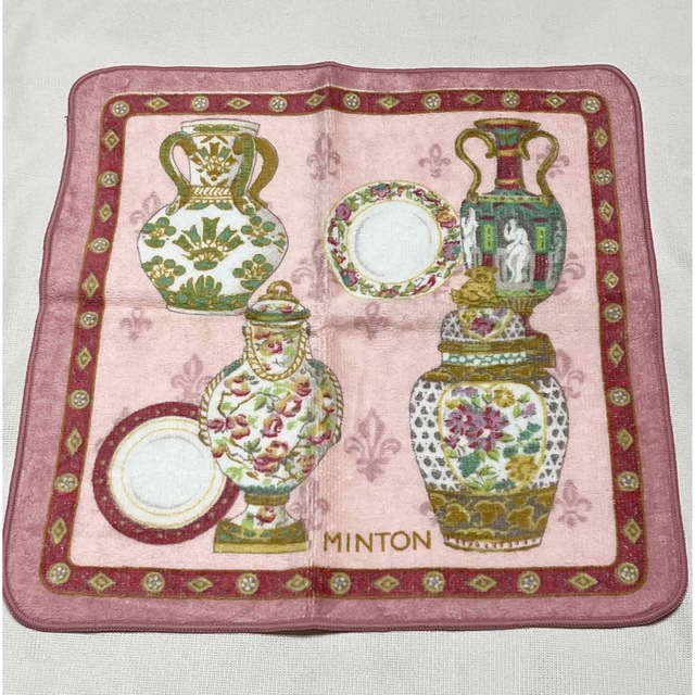 MINTON(ミントン)の【新品】ミントン💖タオルハンカチ　薄手小さめサイズ✨ レディースのファッション小物(ハンカチ)の商品写真