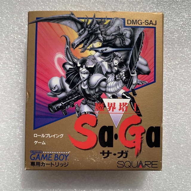 魔界塔士SAGA サガ　ゲームボーイ　GB ソフト　スクエアエニックス　未使用品