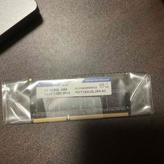 DDR3L 1600 PC3L-12800 8GB SO-DIMM ジャンク(PCパーツ)