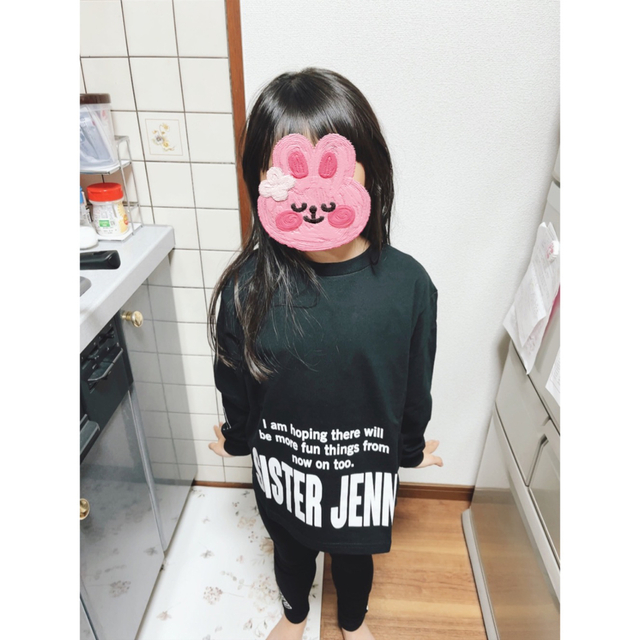 JENNI(ジェニィ)のシスタージェニーロンTセット キッズ/ベビー/マタニティのキッズ服女の子用(90cm~)(Tシャツ/カットソー)の商品写真