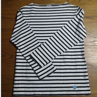 オーシバル(ORCIVAL)のORCIVAL サイズ3 ボーダー カットソー オーシバル/オーチバル　値下(Tシャツ/カットソー(七分/長袖))