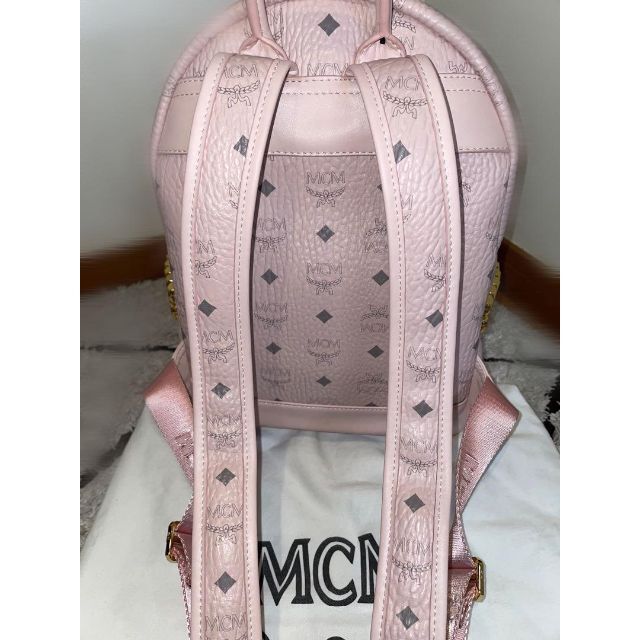 夏・お店屋さん MCMバックパック Sサイズパウダーピンク リュック