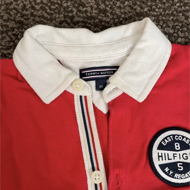 TOMMY HILFIGER(トミーヒルフィガー)のTOMMY HILFIGER カバーオール キッズ/ベビー/マタニティのベビー服(~85cm)(カバーオール)の商品写真