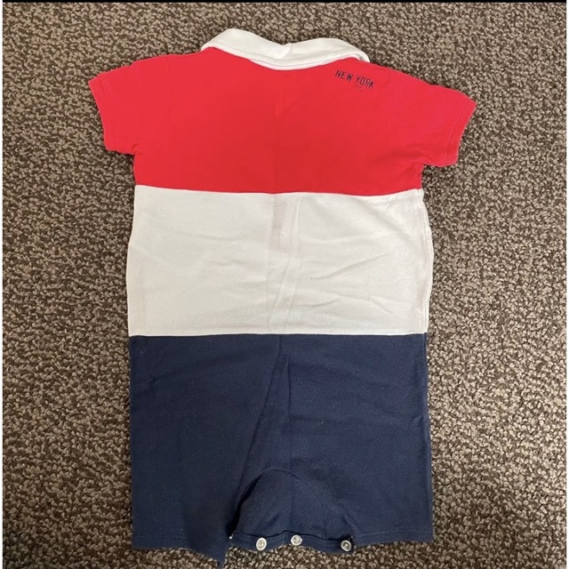 TOMMY HILFIGER(トミーヒルフィガー)のTOMMY HILFIGER カバーオール キッズ/ベビー/マタニティのベビー服(~85cm)(カバーオール)の商品写真