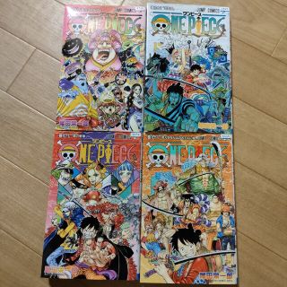 レンタル落ち特価！ ワンピース 4冊セット(少年漫画)