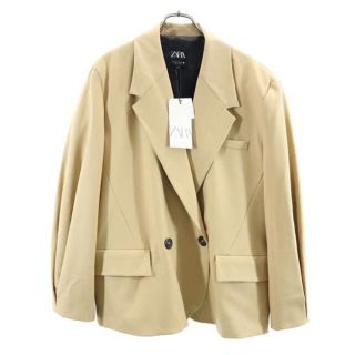 ZARA ザラ ■ロングシャツジャケット　カジュアル　タグ付き　L