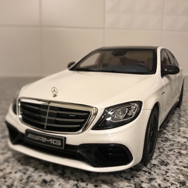 完成品 特注 希少 廃盤品 メルセデス ベンツ Sクラス AMG S63 1/18