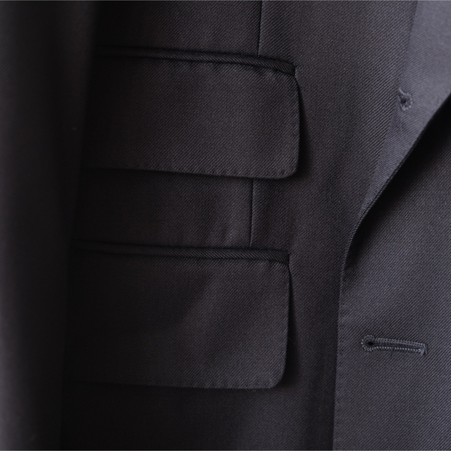 美品英国製Aquascutum アクアスキュータム ダブルネイビージャケットXL