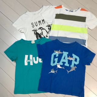 ギャップ(GAP)の男の子100 半袖　4枚セット　まとめ売り(Tシャツ/カットソー)