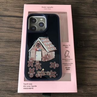 ケイトスペードニューヨーク(kate spade new york)のケイトスペード　iPhone13Proケース　ジンジャーブレッドマ(iPhoneケース)