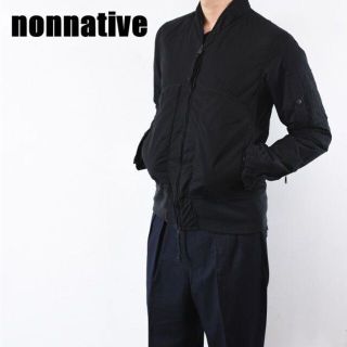 ノンネイティブ(nonnative)のMN AQ0017 nonnative ノンネイティブ スタンドカラー メンズ(ブルゾン)