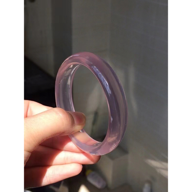セットアップ ⭐︎【天然】スター 52mm バングル ローズクォーツ