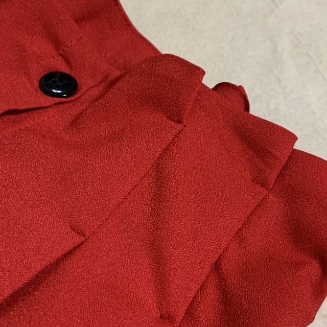 RAY CASSIN FAVORI(レイカズンフェバリ)の【美品】RAY CASSINI FAVORI フレアスカート 赤 F レディースのスカート(ロングスカート)の商品写真