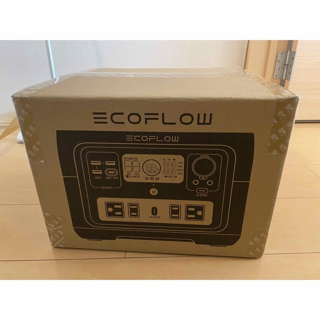 約61kg512WhAC入力【新品未使用】EcoFlow RIVER 2 Max