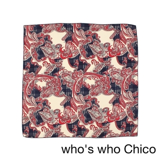 フーズフーチコ(who's who Chico)のwho's who Chico ペイズリースカーフ(バンダナ/スカーフ)