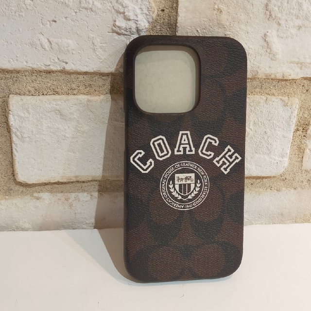 ＣＯＡＣＨ シグネチャー キャンバス・ヴァーシティ　スマートフォンケース