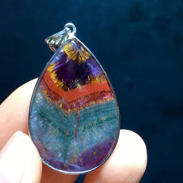 ⭐︎【高級】オーラライト23 ペンダントトップ s925 35.8x23mm-