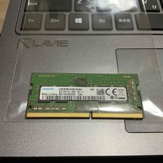 SAMSUNG PC4-21300 DDR4-2666 8GB SO-DIMM (PCパーツ)