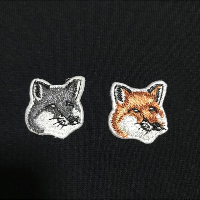 MAISON KITSUNE'(メゾンキツネ)のmaisonkitsune fox headロゴパーカー メンズのトップス(パーカー)の商品写真