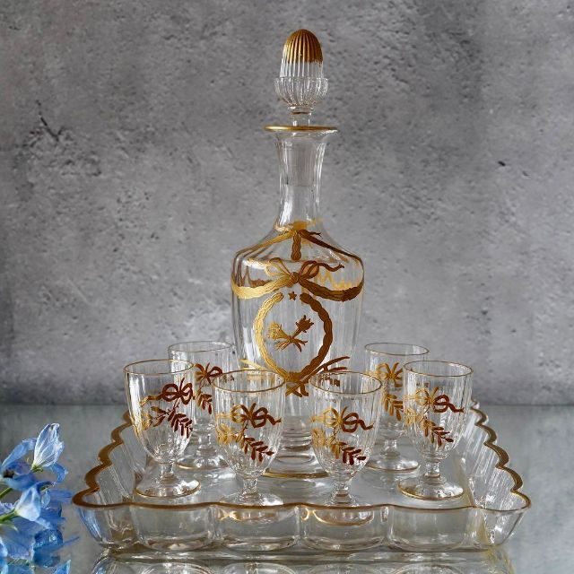 オンライン限定商品】 Baccarat - リキュールセット☆デカンタ&グラス