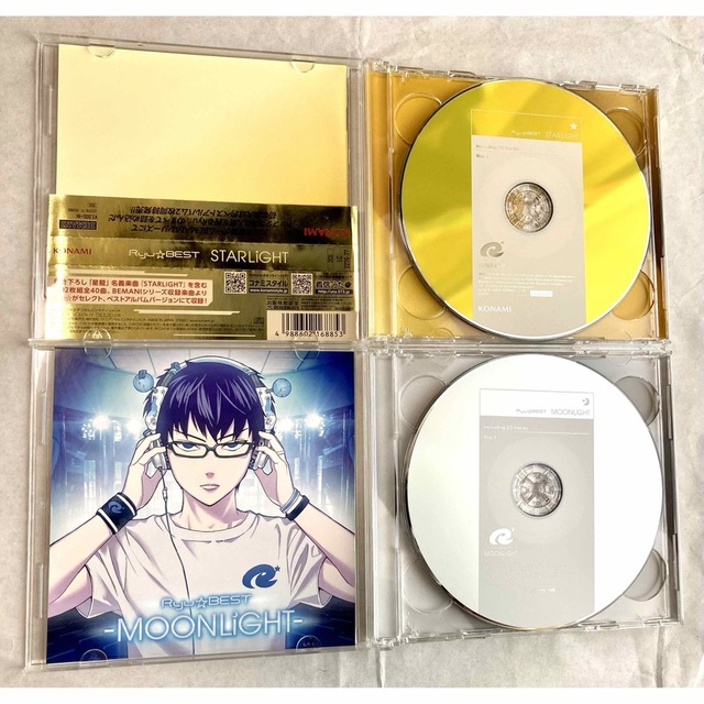 KONAMI(コナミ)のRyu☆BEST -STARLiGHT-＆-MOONLiGHT-セット エンタメ/ホビーのCD(ゲーム音楽)の商品写真