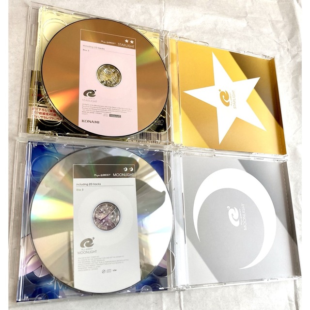 KONAMI(コナミ)のRyu☆BEST -STARLiGHT-＆-MOONLiGHT-セット エンタメ/ホビーのCD(ゲーム音楽)の商品写真