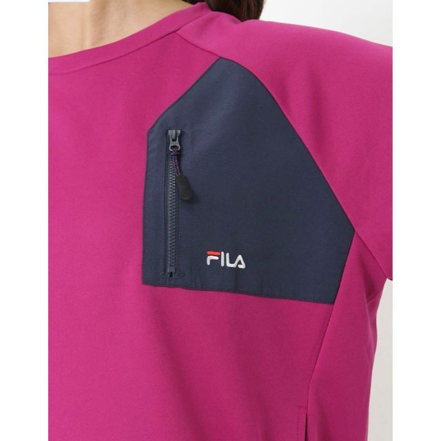 FILA(フィラ)の★FILA ポケット付きトレーナー　チュニック風　LL レディースのトップス(チュニック)の商品写真